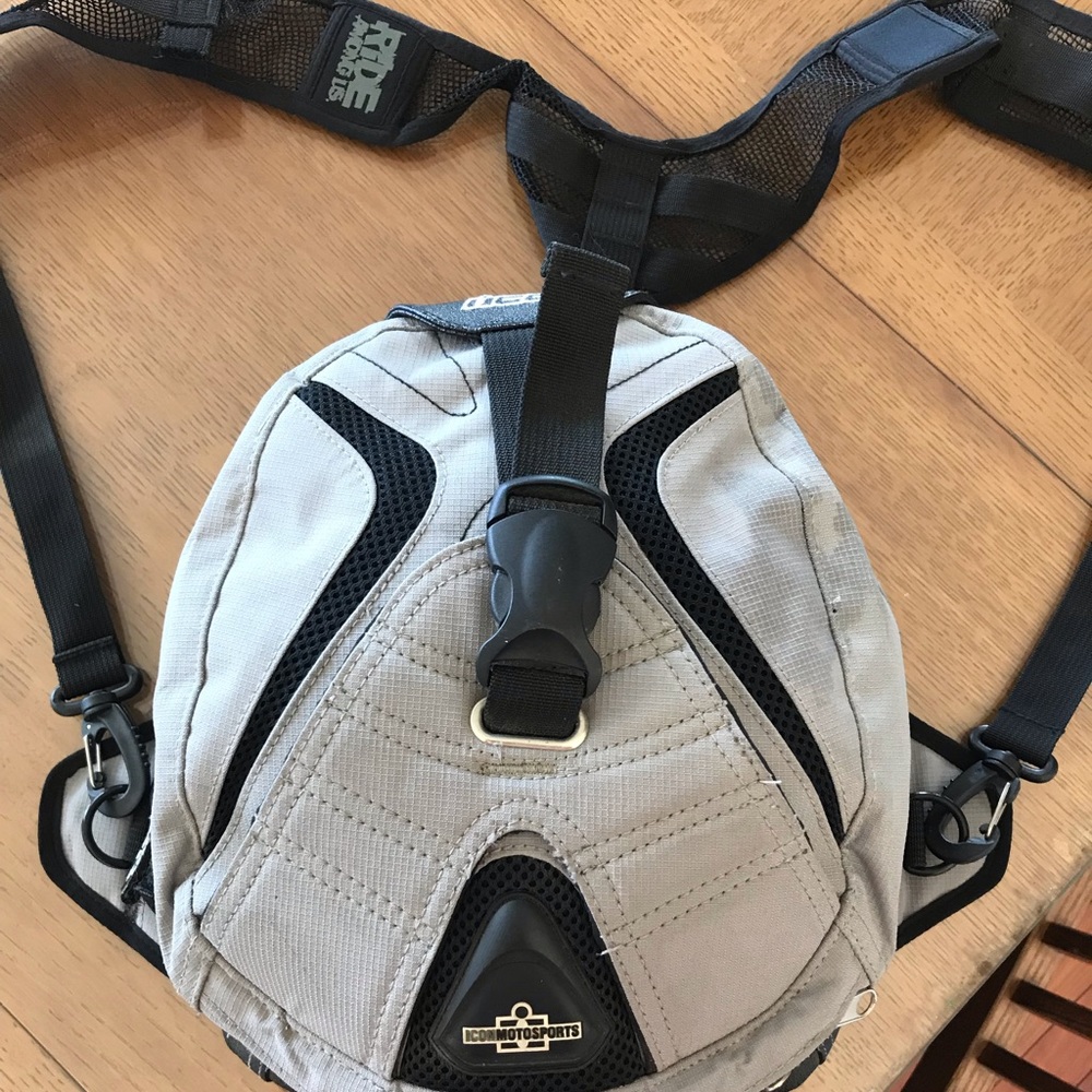 Icon Motorsports Mini Tank Bag/Backpack